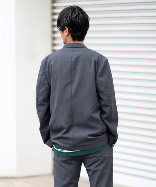 【EVALET / エバレット】セットアップ　ジャケット×パンツ EVALET(エバレット)】サッカーチェックプリントパンツ