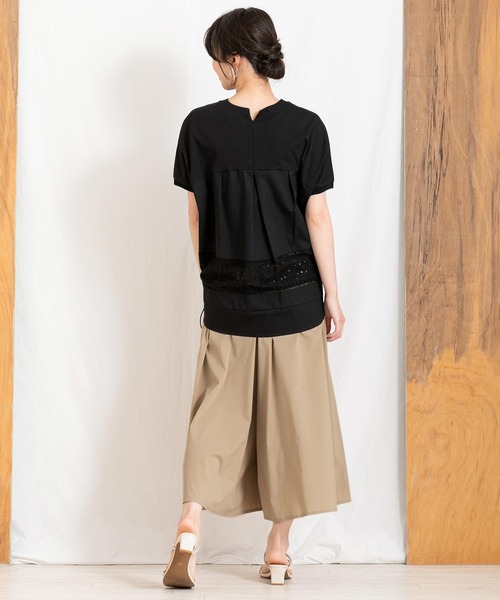 パンツ CNギャザーキュロットパンツ|ZOZOTOWN |14