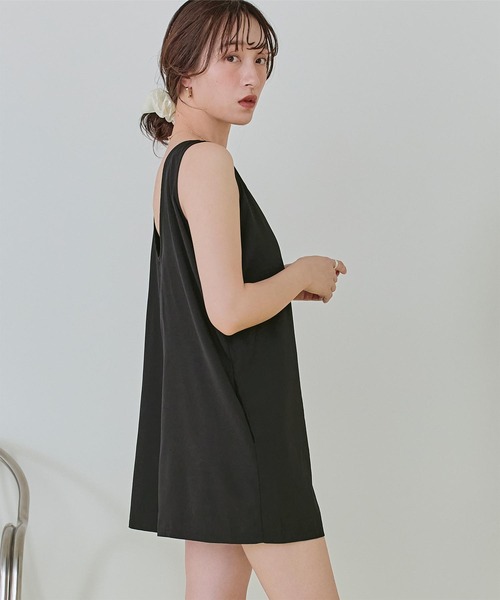 SEA DRESS（シードレス） 水着 シンプルタンクトップオールインワン