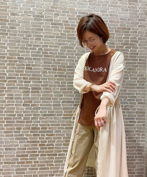 Grand PARK（グランドパーク） ブラウス シャツ 楊柳 2WAYカシュクール