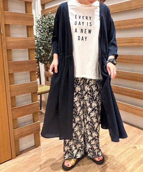 Grand PARK（グランドパーク） ブラウス シャツ 楊柳 2WAYカシュクール