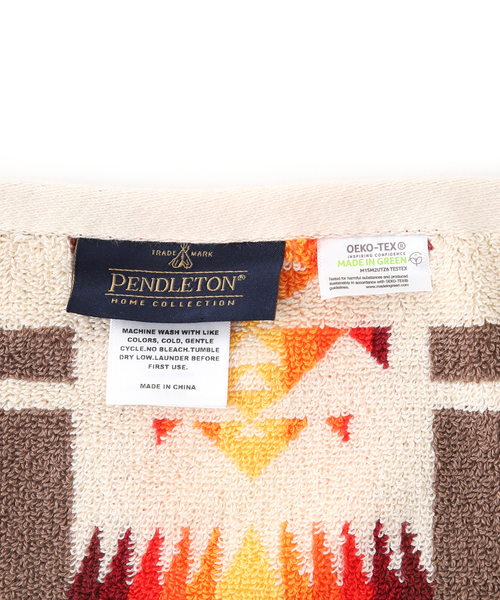 タオル 「PENDLETON/ペンドルトン」OVERSIZE JACQUARD TOWELS ジャガード バスタオルの画像