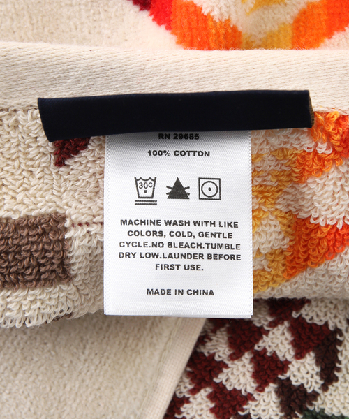 タオル 「PENDLETON/ペンドルトン」OVERSIZE JACQUARD TOWELS ジャガード バスタオルの画像