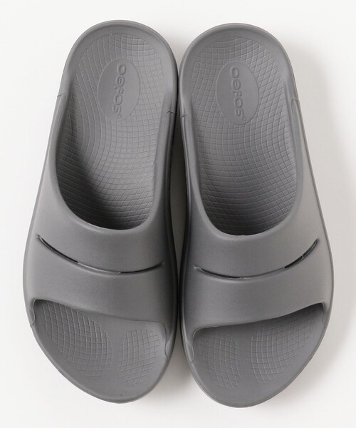Men's OOahh Slide Sandal - Slate – OOFOS