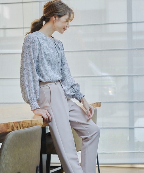 Tiaclasse ブラウス シャツ 2WAY花柄ブラウス レディース : ZOZOTOWN 