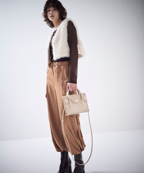 CARVING TRIBES ショルダーバッグ バッグ Mini Maestra. レディース