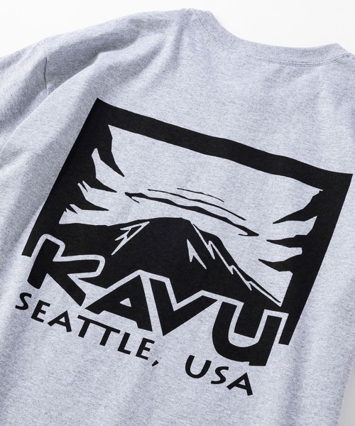 KAVU tシャツ KAVU/カブー Mountain Logo Tee/マウンテンロゴ