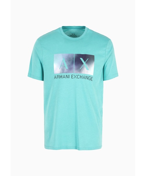 【EMPORIO ARMANI】ロゴ コットン クルーネック 半袖 Tシャツ EMPORIO ARMANI アルマーニ ストレッチコットン クルーネック