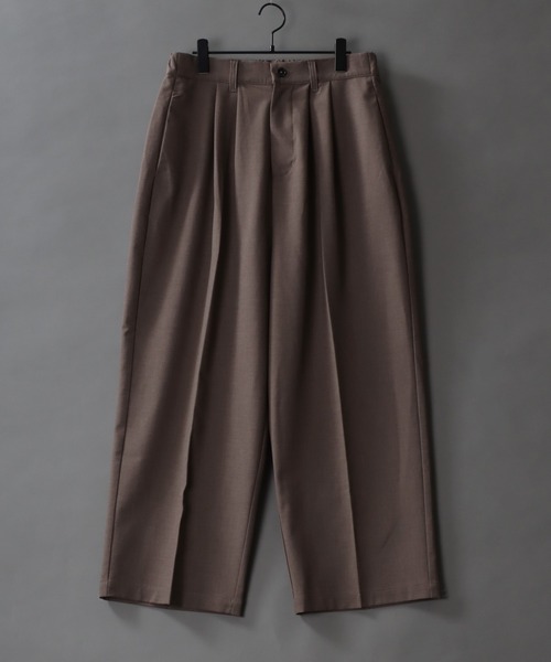 SITRY スラックス 2Tuck Drape Wide Pants/2タック ドレープ