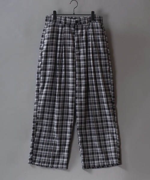 SITRY（シトリー） ワイドパンツ スラックス 2026SS新柄追加 2Tuck