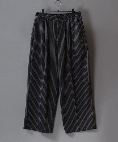 SITRY（シトリー） ワイドパンツ スラックス 2026SS新柄追加 2Tuck