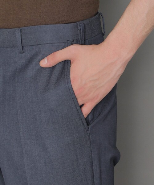 タグ付き新品　MACKITOSH LONDON ライトブルースラックス コットンストレッチツイルパンツ(パンツ)｜MACKINTOSH LONDON