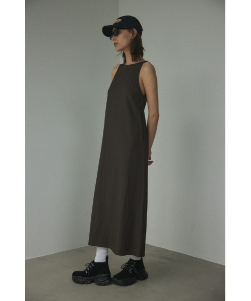 BLACK BY MOUSSY ワンピース straight long dress(ストレート
