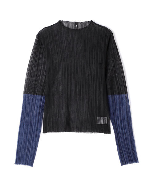 tシャツ AULA AILA（アウラ アイラ）別注シアーカラースリーブニット レディース AULA AILA（アウラ アイラ）別注シアーカラースリーブニット | B