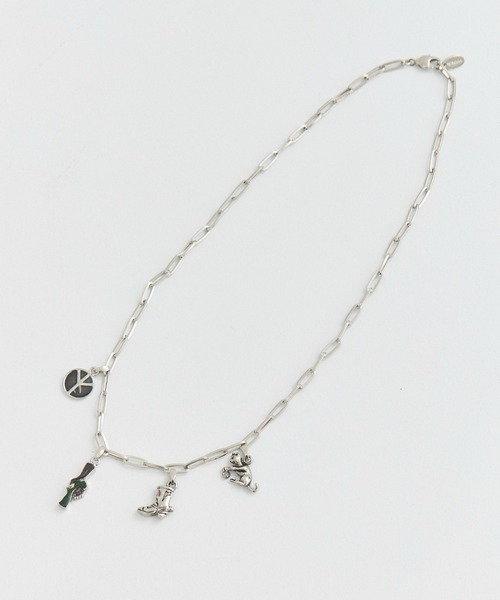 ネックレス 「TOGA TOO/トーガトゥ」Metal motif necklace/ネックレス  