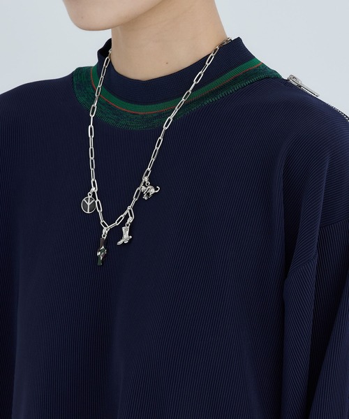 ネックレス 「TOGA TOO/トーガトゥ」Metal motif necklace/ネックレス  