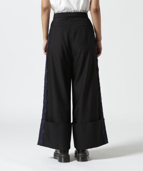 AULA AILA パンツ AILA/アウラアイラ/ LACE LINE PANTS(24FW
