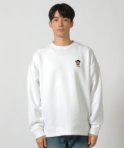 LAKOLE（ラコレ） トレーナー スウェット ヒゲダンボール刺繍プル