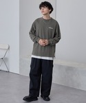 tシャツ ヴィンテージライクプリントピグメント...の詳細画像2