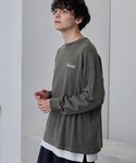 tシャツ ヴィンテージライクプリントピグメント...の詳細画像4