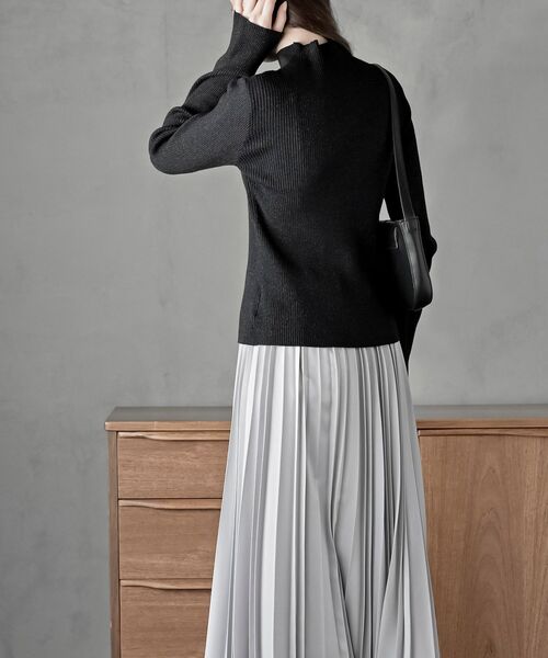 r・p・s（アールピーエス） ニット セーター ハイネックラメニットプル