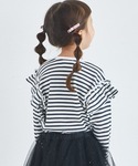 tシャツ 「軽ふわっふる」 ワッフル 袖フリル...の詳細画像5