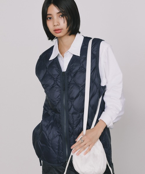 TAION ショルダーバッグ TAION/タイオン DRAW STRING DOWN BAG