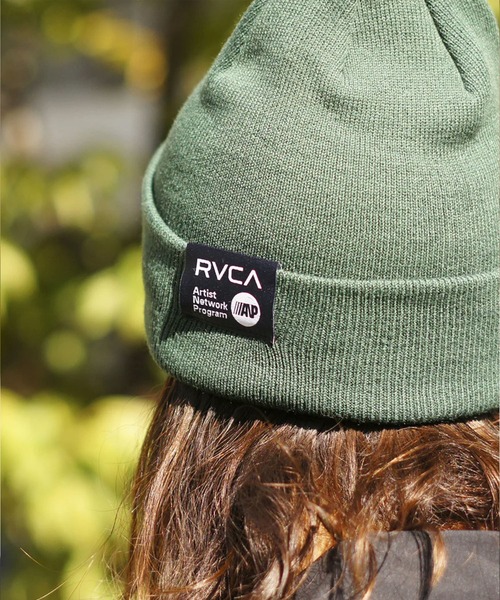 RVCA（ルーカ） ニット帽 ニットキャップ ビーニー DOUBLE FACE BEANIE