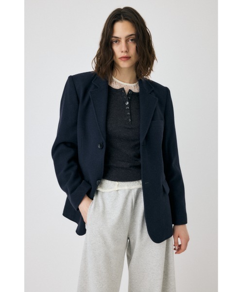 MOUSSY コート アウター BACK TUCK ジャケット レディース
