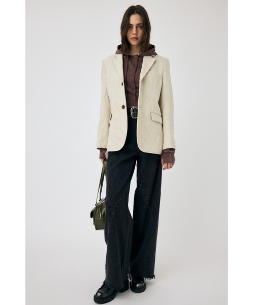 MOUSSY コート アウター BACK TUCK ジャケット レディース
