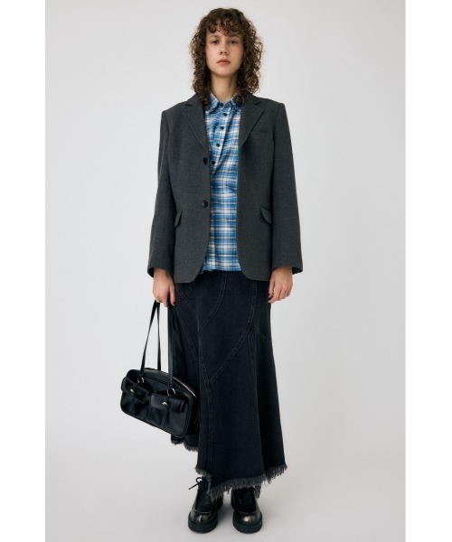 MOUSSY バックタックジャケット MOUSSY コート アウター BACK TUCK ジャケット レディース