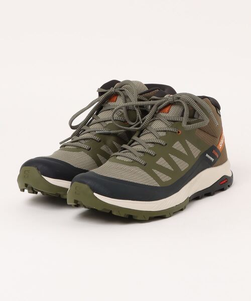 salomon / ローカットスニーカー/OUTRISE MID GTX/26cm/KHK/471436 SALOMON（サロモン） スニーカー OUTRISE MID GTX メンズ : ZOZOTOWN