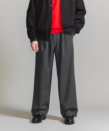 パンツ ピンストライプ 1プリーツ イージーパンツ メンズ｜ZOZOTOWN Yahoo!店