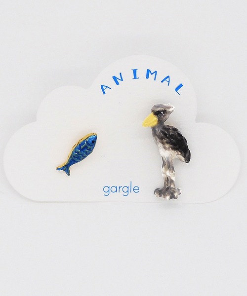 とっても 小さい ハシビロコウ カップル ピアス Amazon | [Piccoro]ピアス ハシビロコウ | ピアス 通販