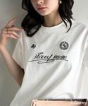 tシャツ 半袖 大人女子必見! 綿100%「デ...の詳細画像1