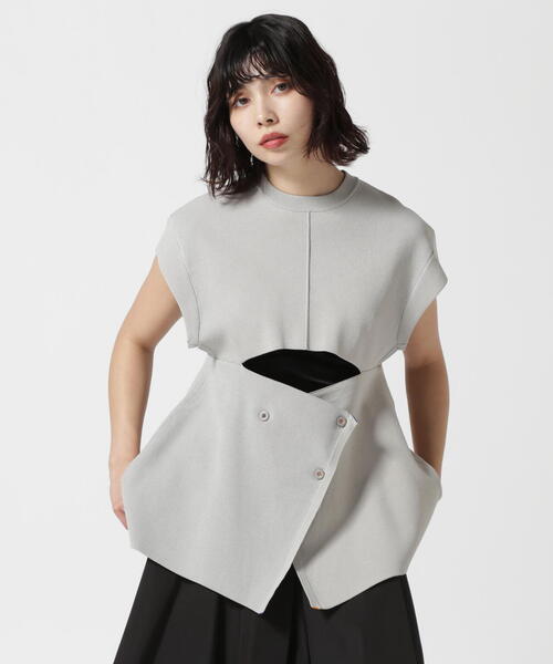 UN3D.／アンスリード／MULTICOLOR 2WAY CAPE VEST／2WAYケープベスト UN3D./アンスリード/MULTICOLOR 2WAY CAPE VEST/2WAYケープ