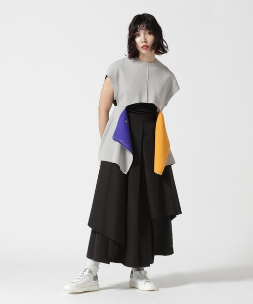 UN3D.／アンスリード／MULTICOLOR 2WAY CAPE VEST／2WAYケープベスト UN3D./アンスリード/MULTICOLOR 2WAY CAPE VEST/2WAYケープ