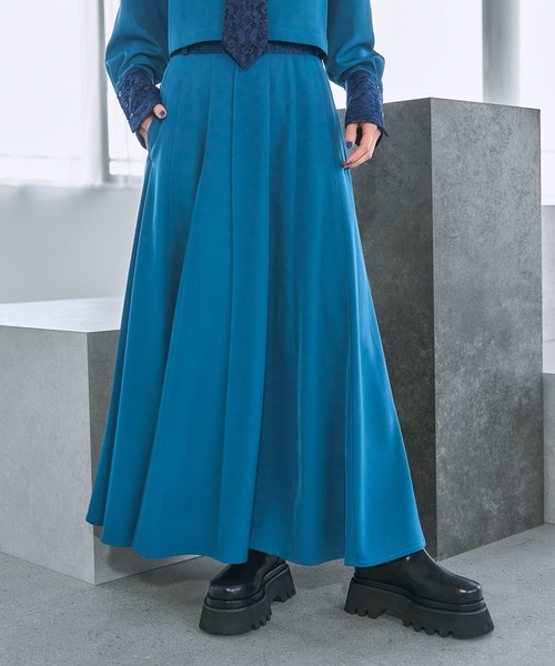 HARE（ハレ） スカート イソザイピンタックフレアスカート(HARE