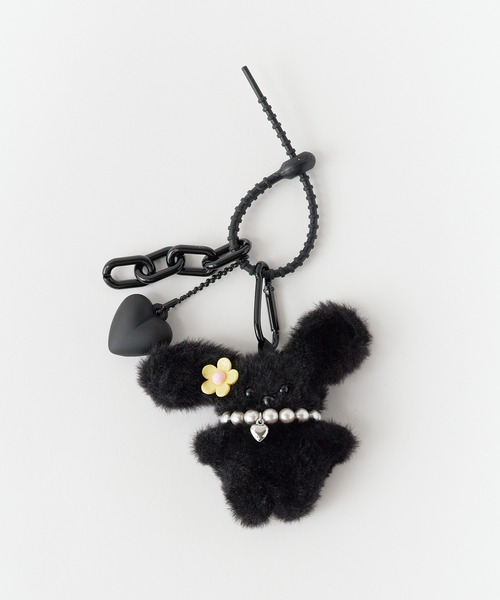 ROOP TOKYO キーホルダー うさぎデザイン チャーム ぬいぐるみ