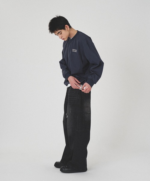 HTH ナイロンプルオーバー two point nylon pullover