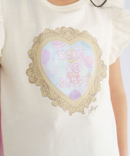 SKAPE（エスケープ） tシャツ ユメカワレンチキュラーTシャツ キッズ