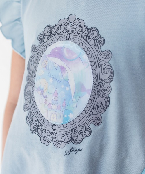 SKAPE（エスケープ） tシャツ ユメカワレンチキュラーTシャツ キッズ
