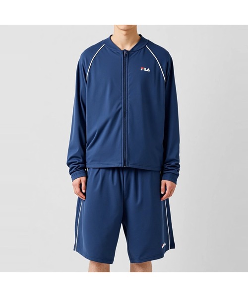 FILA（フィラ） 水着 スクール水着 フルジップ 軽量 日焼け対策