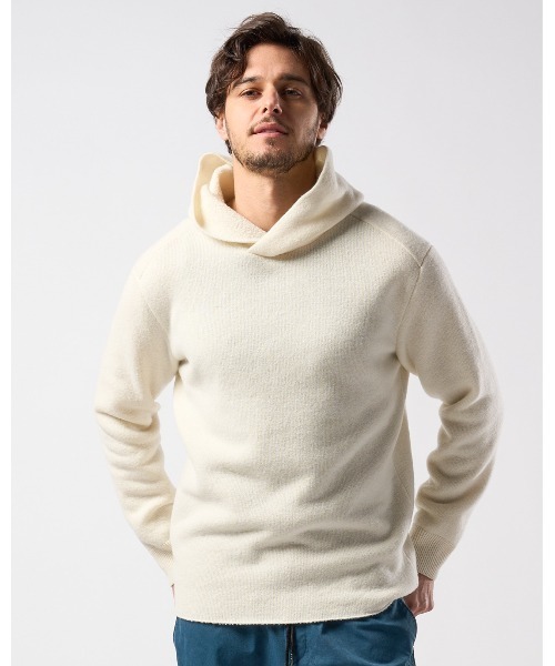 wjk セーター ニット back pile hoodie メンズ : ZOZOTOWN Yahoo!店
