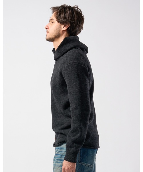 wjk セーター ニット back pile hoodie メンズ : ZOZOTOWN Yahoo!店