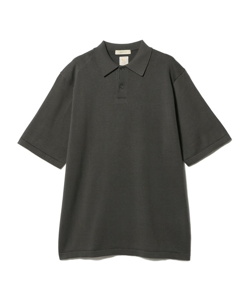 ポロシャツ COLUMN / コットンニット ポロシャツ 「THE COLUMN」 メンズ