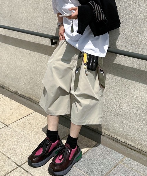 JOHNNY WOLF（ジョニーウルフ） ワイドパンツ ハーフパンツ パンツ