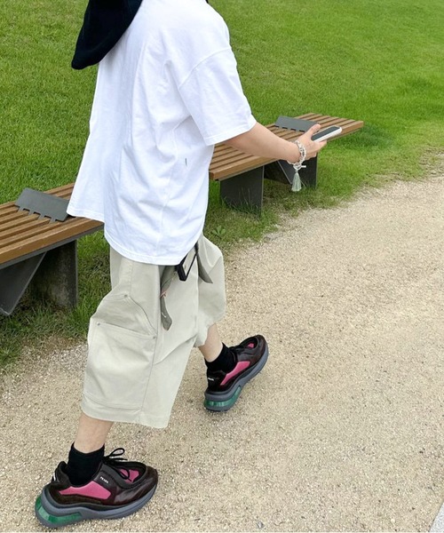 JOHNNY WOLF（ジョニーウルフ） ワイドパンツ ハーフパンツ パンツ