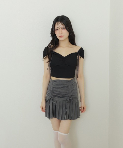 tシャツ *M DOLLY original* logo ribbon tops/ロゴリボントップス レディース M DOLLY original* logo ribbon tops/ロゴリボントップス（T