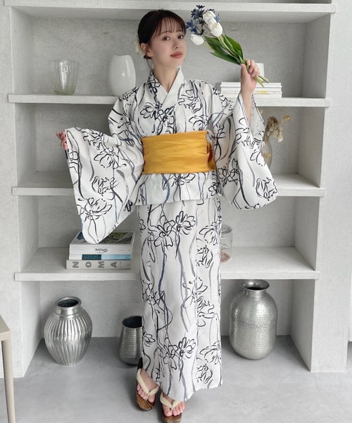 浴衣　3着　帯小物セット 楽天市場】【今だけ1,000円オフ】Sサイズ 浴衣 レディース浴衣